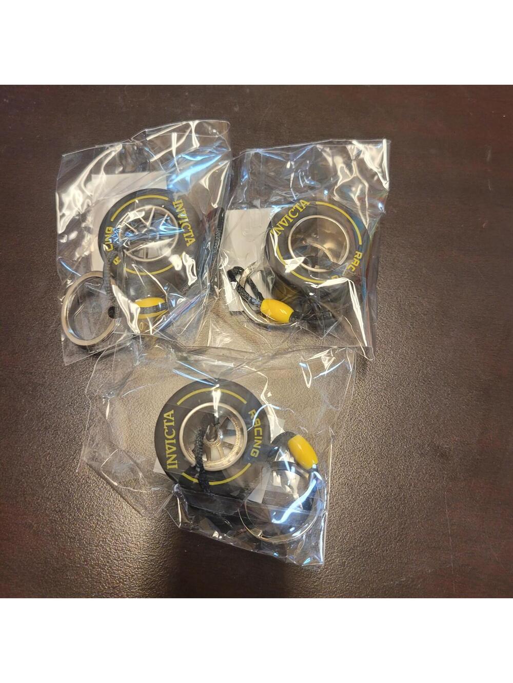 Invicta Racing Keychain Set - 3 Pack